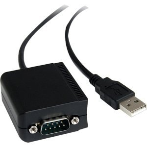 1 Port FTDI USB to Serial RS232 Adapter Cable with Com Retention