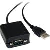 1 Port FTDI USB to Serial RS232 Adapter Cable with Com Retention view 1