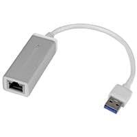 USB 3.0 to Gigabit Network Adapter - Silver