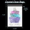 Frametory 5x7 Inches Acid-Free Plastic Sleeves Clear Storage Bags, 50 Pcs Self Sealing Cellophane Bags for 5X7 Cards Photos A6 A7 Envelopes view 2