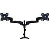 Articulating Dual Monitor Arm Grommet Desk Mount view 1