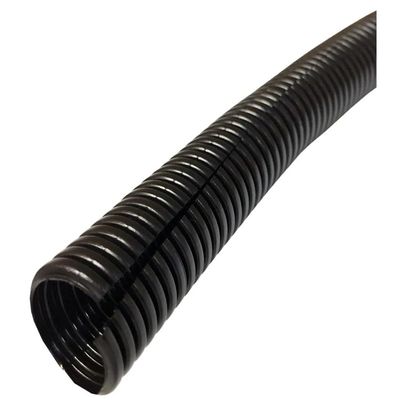 0.37 in. Nominal Size & 50 ft. Length Colored Polyethylene Split Wire Loom Black