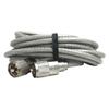 12 ft. Belden Radio Plug-Plug 95 Percent Clear Coax Cable view 1