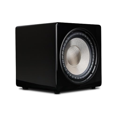 ES-SUB-EVO12-700-BLK Evolution Series 720W 12" Sealed Subwoofer  Premium Gloss Black Finish