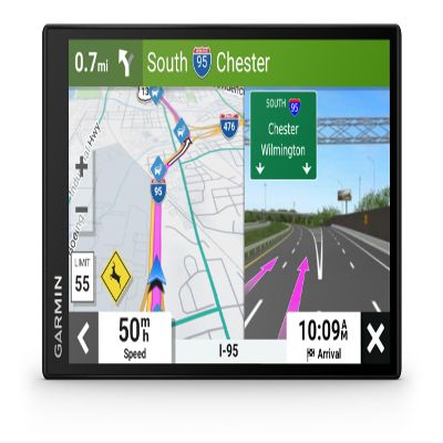 Garmin DriveSmart 55 EX with Traffic, 5.5-inch Car GPS Navigator with Bright, Crisp High-Resolution Maps, Garmin Voice Assist, Smart Notifications and Hands-Free Calling