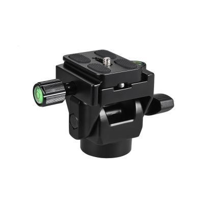 QXCIVR M-12 Monopod Tilt Head Panoramic Head Telephoto Bird Watching Ball Head with Quick Release Plate 1/4in Screw for Monopod(1pcs Plate)