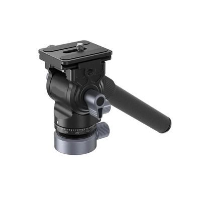 CH20 Video Head with Leveling Bowl Base,Video Head only 350g Load 4kg with Telescopic Handle Compact and Portable 4170