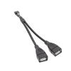 ZHANGLH 2.0mm mi ni 9Pin 10Pin Motherboard Female Header to Dual USB Female Adapter Cable for Industrial Computer Motherboard view 2