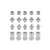 1/4"-20 to 3/8"-16 Threaded Screw Adapter Converter Female Spigot Reducer Bushing Screw Mount Set for Camera Tripod Ballhead view 1