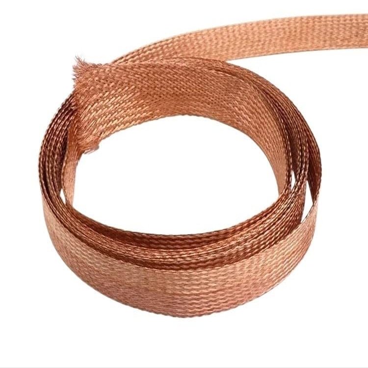 1M Tinned Plating Copper Braided Sleeve 4 to 28mm Expandable Metal Sheath Screening Audio Signal Wire Cable Shield(Golden,10mm)