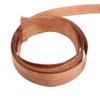 1M Tinned Plating Copper Braided Sleeve 4 to 28mm Expandable Metal Sheath Screening Audio Signal Wire Cable Shield(Golden,10mm) view 1