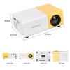 MVUYO Mini LED Projector 320x240P compatible Audio Home Media Player Beamer(D) view 2