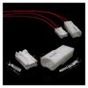 1 set 2-pin 7282-4424 7283-8123-40 MG610850-4 Car Stereo 1160 Cable 90980 11717 PA634-02017-6249 Car Connector(1 Set male) view 2