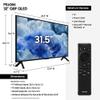 Samsung QN32Q8F 32 inch Class Q8F Series QLED 4K Vision AI Smart TV view 2