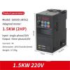 0.75KW 1.5KW 2.2KW 4KW Frequency Inverter 1P-3P 220V 3P-3P 380V Output Frequency Converter Variable Frequency Drive(1.5KW 220V 1PH-3PH B) view 2