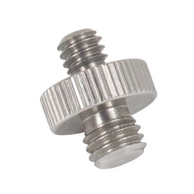 BMXIJW 1/4 to 3/8 M4 M5 M6 M8 M10 Camera Conversion Screw Adapter Male Screw Reinforced(Aluminum M8)