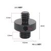 BMXIJW 1/4 to 3/8 M4 M5 M6 M8 M10 Camera Conversion Screw Adapter Male Screw Reinforced(Aluminum M8) view 2