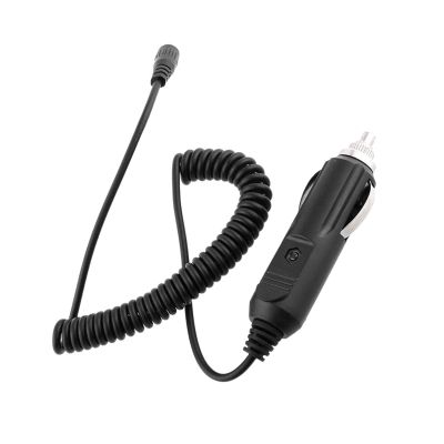 Car Charger Cable Slot Compatible with Bao-feng UV-5R UV 82 TYT F8 Walkie Talkie Charge Base 12V DC Power Charging Compatible with Cord Accessories