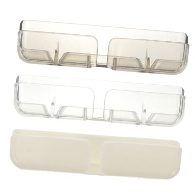 Tofficu 9pcs No-Punch Cable Clip Easy Install Cord Organizer for USB Audio Data Cables Colors Transparent for Desk Home Use