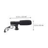 Tofficu Professional Interview Microphone for Camcorder Camera Phone Recording Mic for Filmmaking Vlogging Live Streaming Compact Design view 2