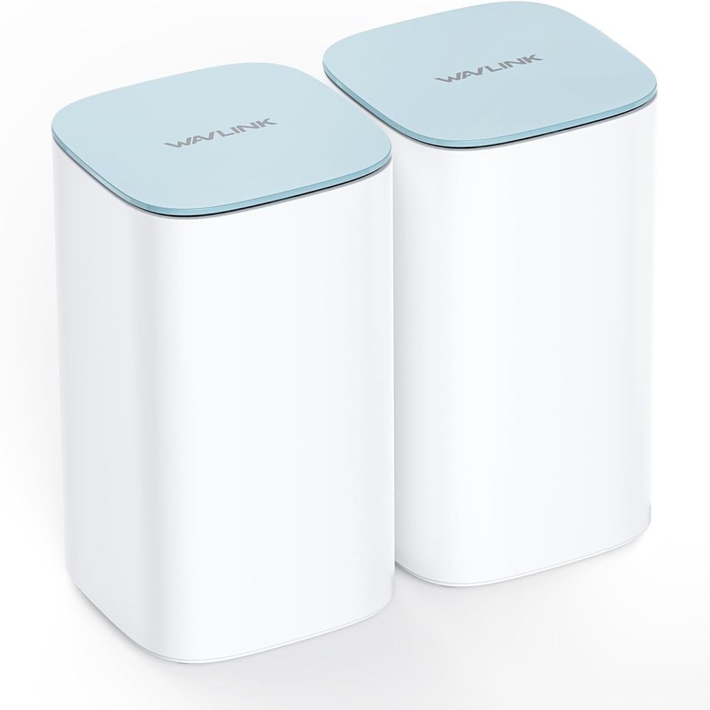 WAVLINK AX3000 WiFi 6 Mesh System 2 Pack - Covers up to 5000 Sq.Ft., Speeds up to 3.0 Gbps, Replaces Wireless Router and WiFi Extender Signal Booster, Easy Setup, Smart App Control