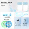 WAVLINK AX3000 WiFi 6 Mesh System 2 Pack - Covers up to 5000 Sq.Ft., Speeds up to 3.0 Gbps, Replaces Wireless Router and WiFi Extender Signal Booster, Easy Setup, Smart App Control view 2