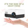 MVUYO Mini Projector 480*360 Support 1080P Mini Beamer for Phone Smartphone Home Theater Projector view 3