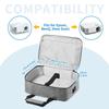 Jenlan Projector Carrying Case, 13.4 * 9.8 * 3.9in Projector Bag Large Bag with Accessories Pockets Adjustable Shoulder Straps Portable Storage Travel Case Compatible with Most Projectors view 3