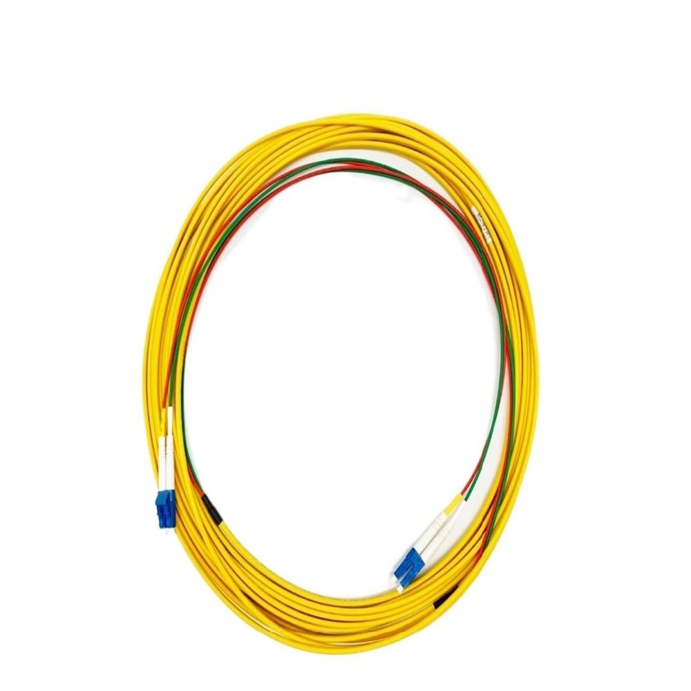 10M Dual LC to LC Fiber Patch Cord Jumper Cable SM Duplex Single Mode Optic Compatible with Network 3FT 10FT