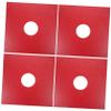 MUCKLILY 4pcs Vinyl Record Sleeves Outer Covers for Phonograph Albums Protects Against Scratches and Liquid Damage for Vinyl Record Storage and Preservation view 1