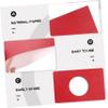 MUCKLILY 4pcs Vinyl Record Sleeves Outer Covers for Phonograph Albums Protects Against Scratches and Liquid Damage for Vinyl Record Storage and Preservation view 3