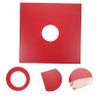 MUCKLILY 4pcs Vinyl Record Sleeves Outer Covers for Phonograph Albums Protects Against Scratches and Liquid Damage for Vinyl Record Storage and Preservation view 4
