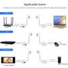 Wireless Bridge Point-to-Point, Ethernet Air Bridge Repeater,Long Range Wireless Access with High-Gain Antenna,typ c Power Port,2.4G WiFi Bridge Repeater,Supports 2600 feet Transmission Distance view 4