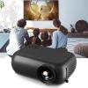 MVUYO LED Mini Projector Home Theater 3D Media Player Cinema VideoProjector Compatible Smart TV BOX(E) view 3