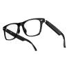 Piluyaa Smart Glasses Bluetooth Audio Glasses for Men Women with Dual Stereo Speakers, Open Ear Music &HD Calling, Touch &Voice Assistant, UV ProtectionBlack view 1
