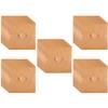 Balacoo 50pcs Retro Envelope Bag Cd DVD Organizer Kraft Paper Sleeves Case for Home Cinema Seed Storage Envelopes Scratch Function view 1