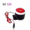 12V DC Indoor Siren System, 120dB Sound Output, Wired Security Alarm, 2 Buzzers for For home view 2