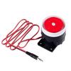 12V DC Indoor Siren System, 120dB Sound Output, Wired Security Alarm, 2 Buzzers for For home view 3