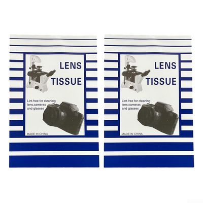 100pcs Lens Cleaning Paper Multi Purpose, for Cameras, Microscopes, and Telescopes