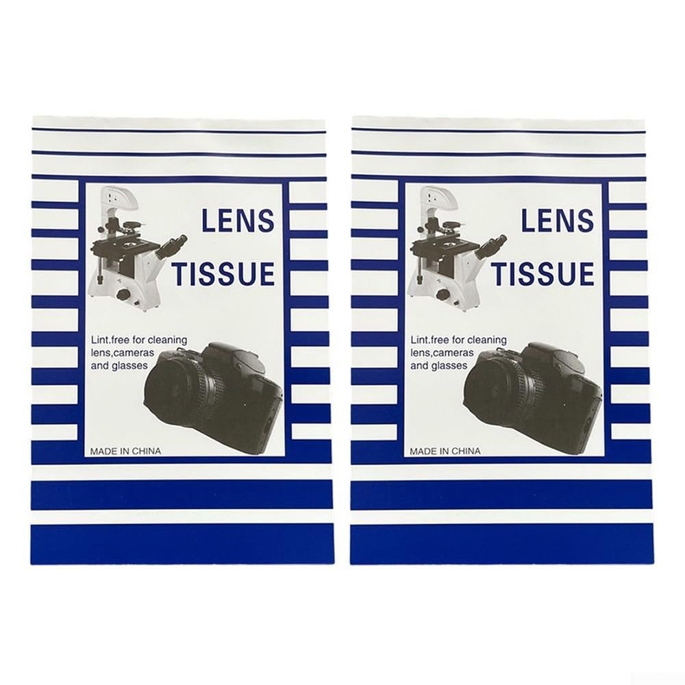 100pcs Lens Cleaning Paper Multi Purpose, for Cameras, Microscopes, and Telescopes