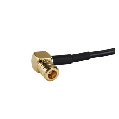 Car GPS Antenna Extension Cable Connector FA-KRA Z to SMB Male Right Angle Pigtail RG174 15cm