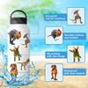 200 Pcs Cute Animal Stickers Bulk for Kids,Girls,Boys,Teens Adults.Waterproof Vinyl Kawaii Sticker Pack for Water Bottle Laptop, Phone.Teacher Reward Kids Stickers in Wild/Farm/Dinosaurs/Fish view 3