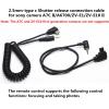 2.5mm-Type c USB for Sony A7CII Shutter Release Cable to A7V/ a7CR/ a7c ii/A6700/ZV-E1/ZV-E10 II 13.8in Flash Starter Remote Control Accessory Wire(2.5mm-Type c Cable 2pcs) view 3
