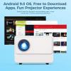 MVUYO Projector Portable Projectors Port 5G Samrt TV Support 1080P Video Home Cinema Theater view 2