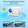 MVUYO Projector Portable Projectors Port 5G Samrt TV Support 1080P Video Home Cinema Theater view 4