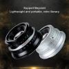 25mm F1.7 Prime Lens, Manual Focus Fixed Cameralen, NEX Mount E Mount Camera Lens for A6400 A6500 A6600 10 1 A7II A73 (Silver) view 2