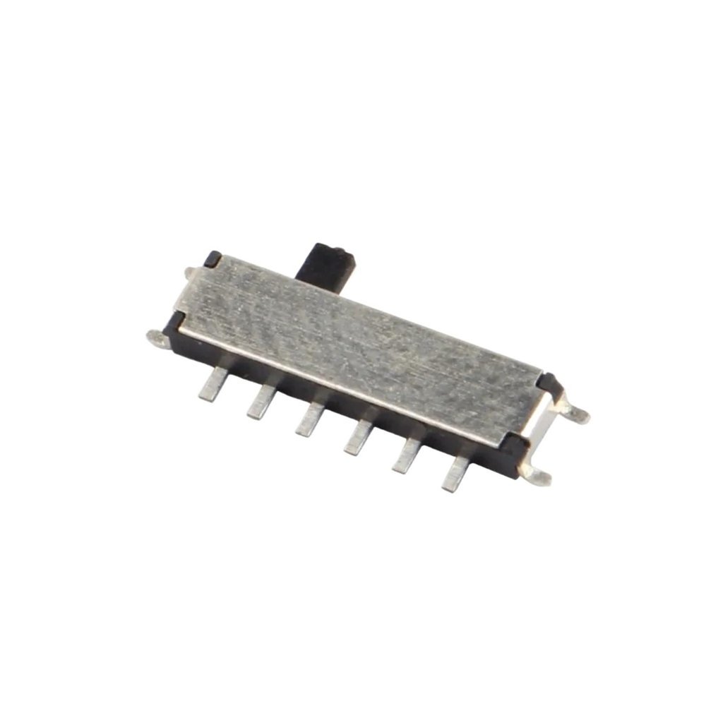 20PCS MSKT-14C01 Slide Switch 4 Positions 10 Pin SMD SMT Mini Toggle Switches with Fixed Pin Step Slide Switch