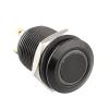 1pcs 12mm Button Without Fixation Instant 3V 6V 12V 24V 110V 220V Black Aluminum Ring Illuminated Car Pushbutton Switch(Gold,Yellow Ring LED_3-6V) view 3