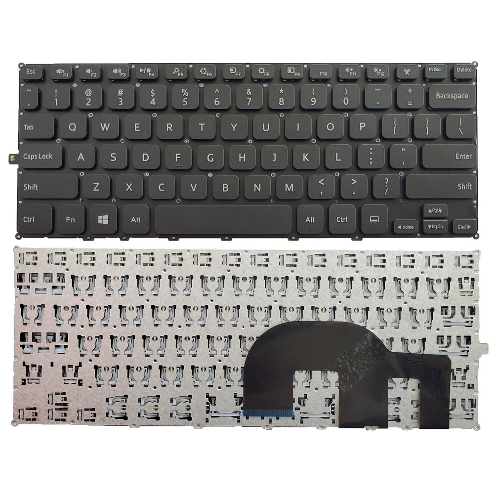 Eobruweo Laptop Replacement US Laptop Keyboard for DELL Inspiron 11 3135 3137 3138 38zm3tcwi00 08M5H V136646BS1 no Pointer No Backlit Black