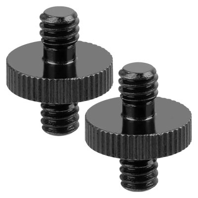 BMXIJW 1/4" Male to Threaded Metal Adapter 1/4 Inch Double Screw Supports Tripod Stand Camera Accessories(1pc)